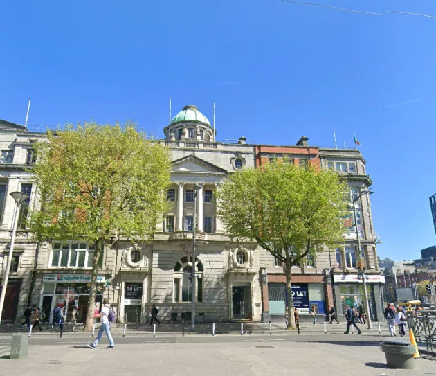 The Ulster Bank building on O'Connell Street could soon be turned into a shop and restaurant