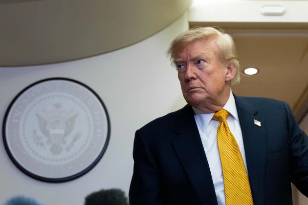 Trump was secretly moved to a different plane in a catering truck amid Iran threat, US media reports