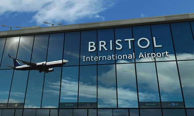 Stranded passengers are left 'screaming' as UK airport suspends all flights due to runway defect