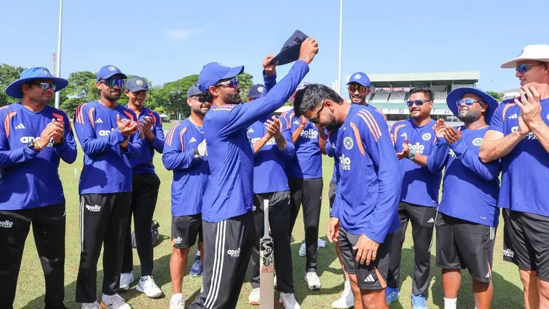 'I fought cancer to see my son play for India': Saransh's long road to Test cricket