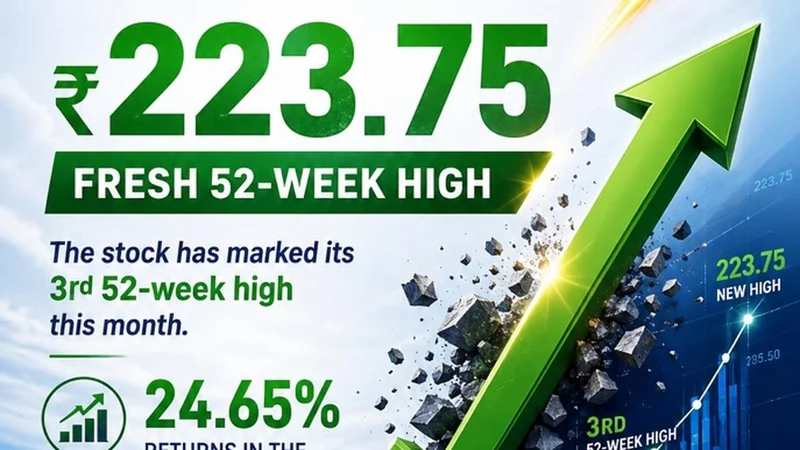 Ratnaveer Precision Engineering Hits Fresh 52-Week High at Rs. 223.75; Stock Gains 24.65% in a Month