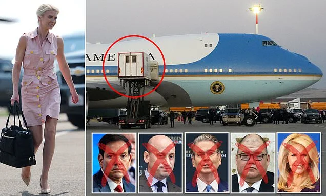 Real reason Trump chose glamorous aide Natalie Harp for secret plane swap... chilling moment senior officials realized they'd been left behind as decoys... and every second of nail-biting drama INSIDE catering truck