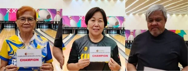 Alqueza, Padawan, Tan clinch SUGBU bowling shootout titles