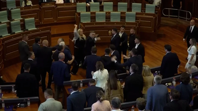Opposition MP hurls eggs at Kosovo Prime Minister