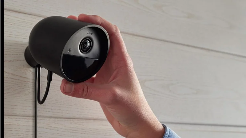 Grab 2 Philips Hue Secure wired cameras for $99.99 while this deal lasts