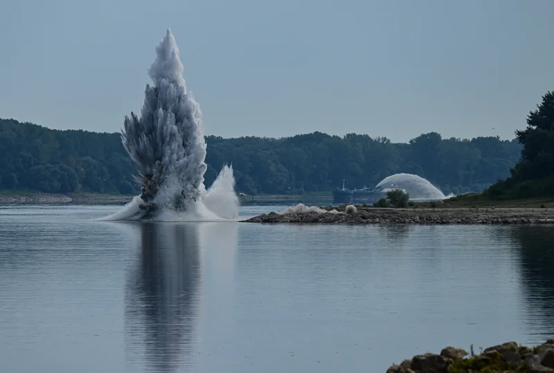 Europe is blowing up riverbeds as an extreme drought wreaks havoc on its economy