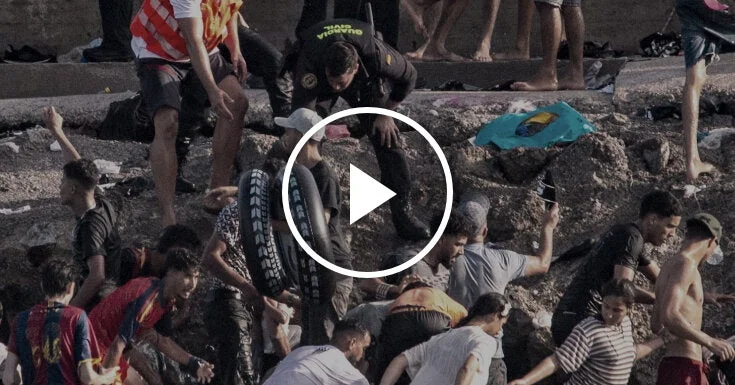 Migration Surge on the Spain-Morocco Border