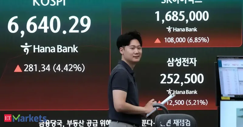 South Korea’s Kospi tumbles 5% after 2-day rally, angry retail investors vow not to invest again