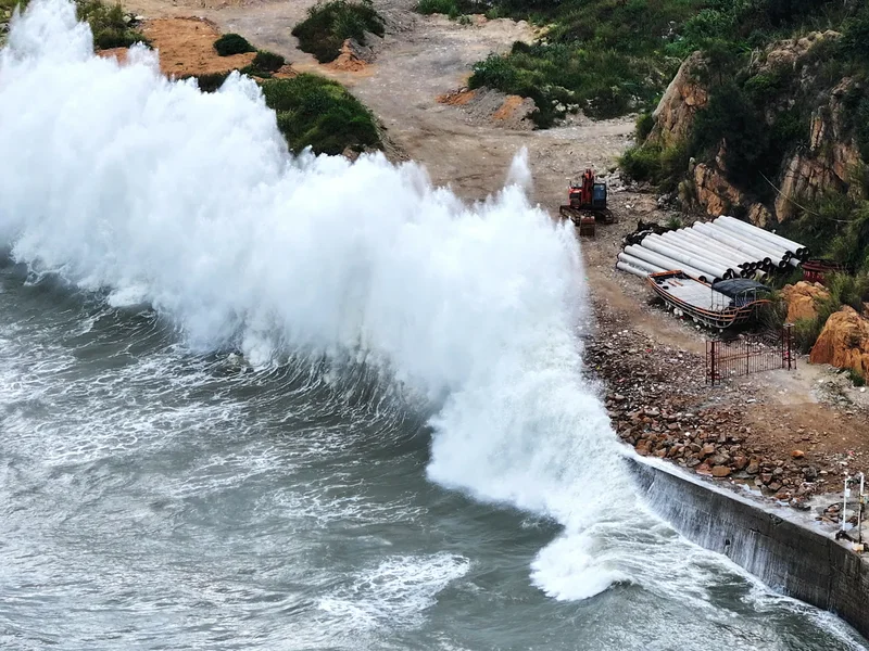 Flight cancellations, evacuations as China braces for Typhoon Dolphin