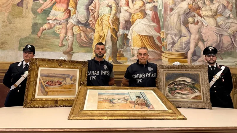 Italian police recover stolen Renoir, Cézanne and Matisse artworks worth millions