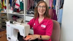 New clothing saved from waste by sewing charity