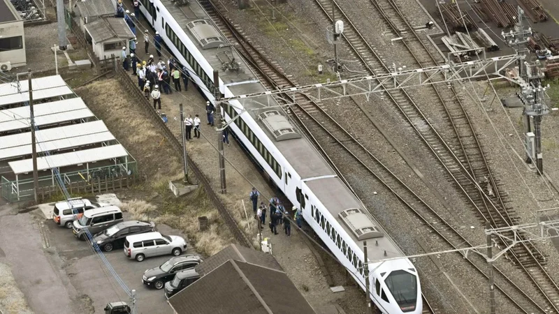 4 workers die after being hit by train north of Tokyo