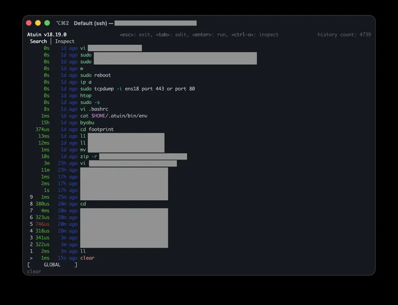 Linux Shell Forensic: Let?s Dive Into Atuin!, (Fri, Aug 7th)