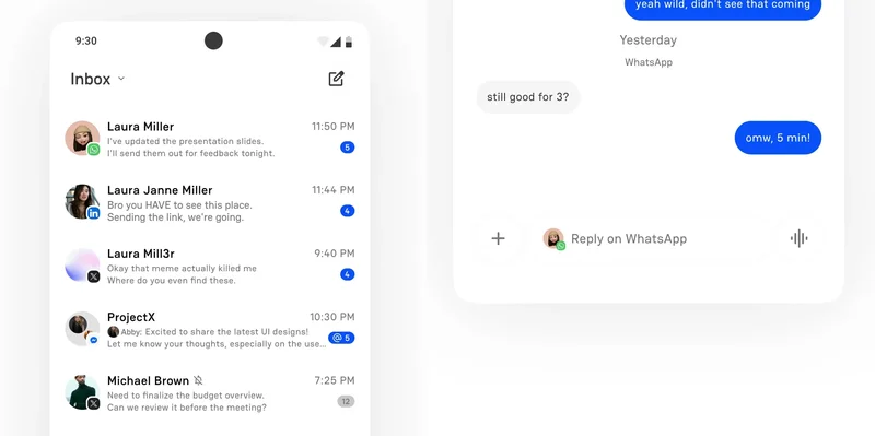Beeper now lets you merge all of your different app chats with the same person into one