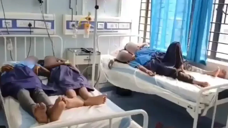 ‘Detergent mistaken for salt’: 2 dozen students fall ill after mid-day meal in Bihar