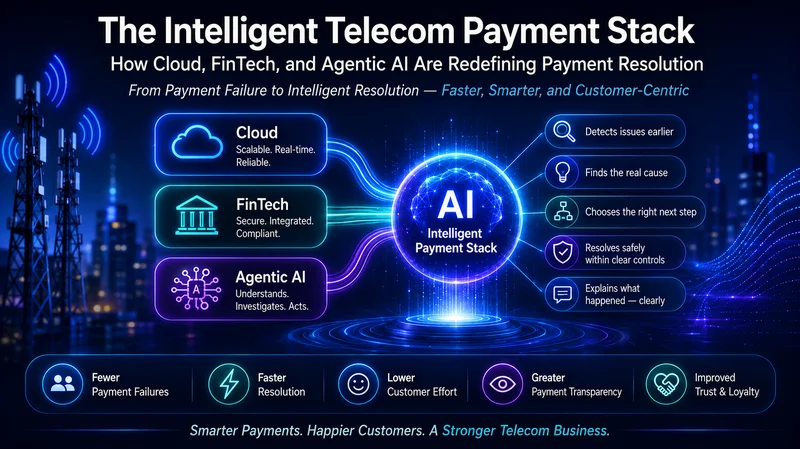 Designing an Intelligent Telecom Payment Stack With Agentic AI