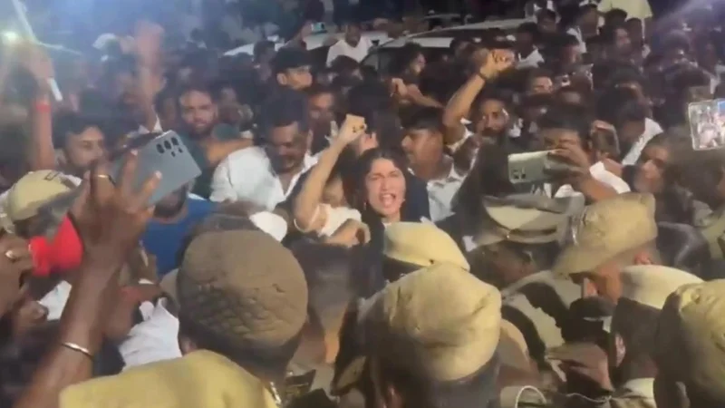 Udhayanidhi Stalin released after questioning at Sengipatti police station