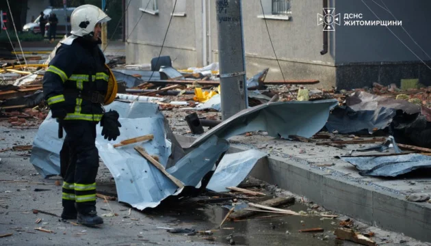 Attack on police building in Zhytomyr: Death toll rises to three, 53 injured