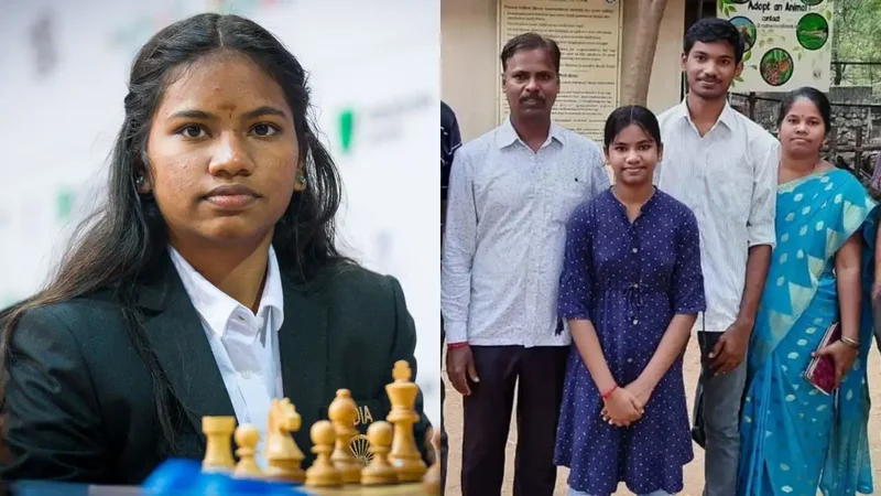 Father quit job, pawned jewellery to fund chess dream: Olympiad-bound Savitha's story
