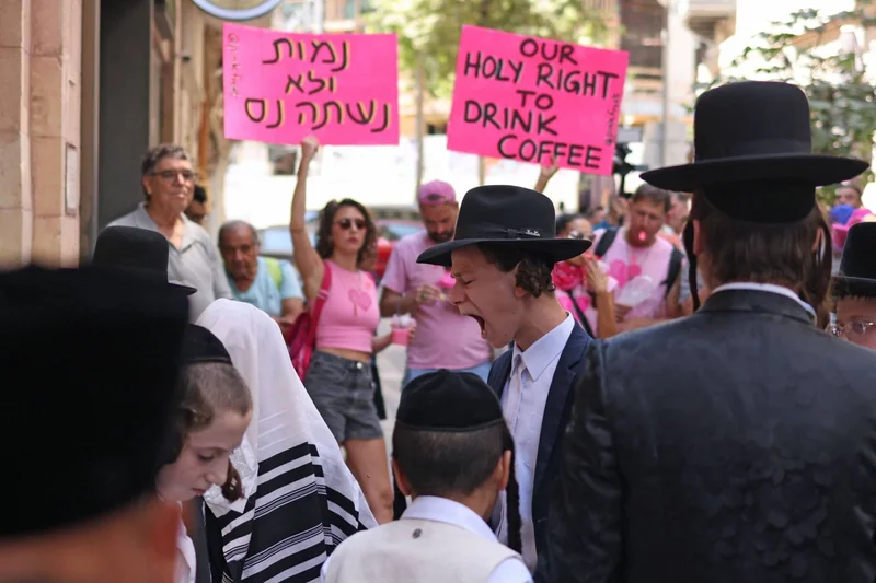 Sabbath clashes over Jerusalem cafe expose Israel’s social fault lines