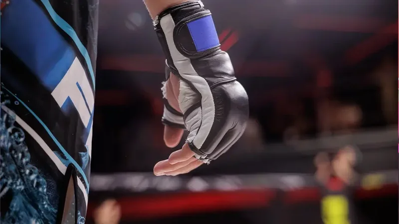 MMA fighter enters with dazzling dance routine, almost immediately gets obliterated once his match begins