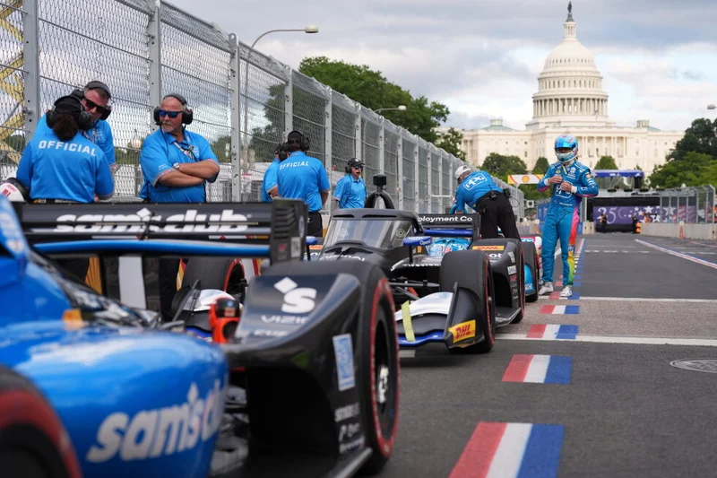 Trump will kick off the IndyCar race in the Beast before cars zoom through Washington’s streets