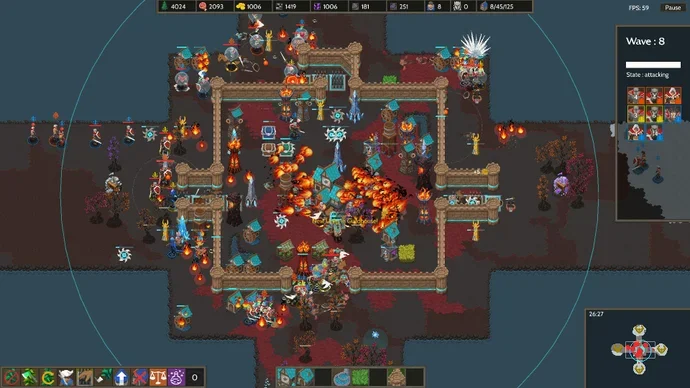 Fantasy RTS Flow of War is an immediately moreish blend of worker herding, fortress building, and 90s-style visuals