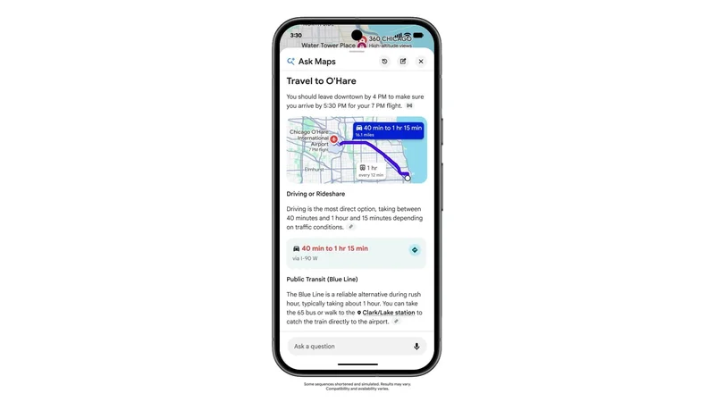 Ask Maps in Google Maps rolling out Personal Intelligence, real-time transit, global launch