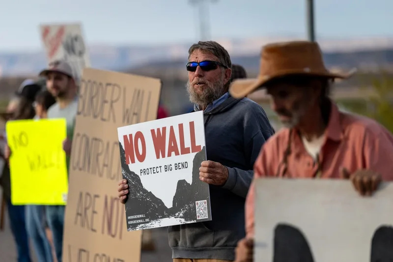 Border chief defends billion-dollar plan to erect barriers in national park to ward off ‘cartel activity’