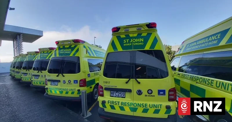Hato Hone St John declares major incident as demand for ambulances spikes