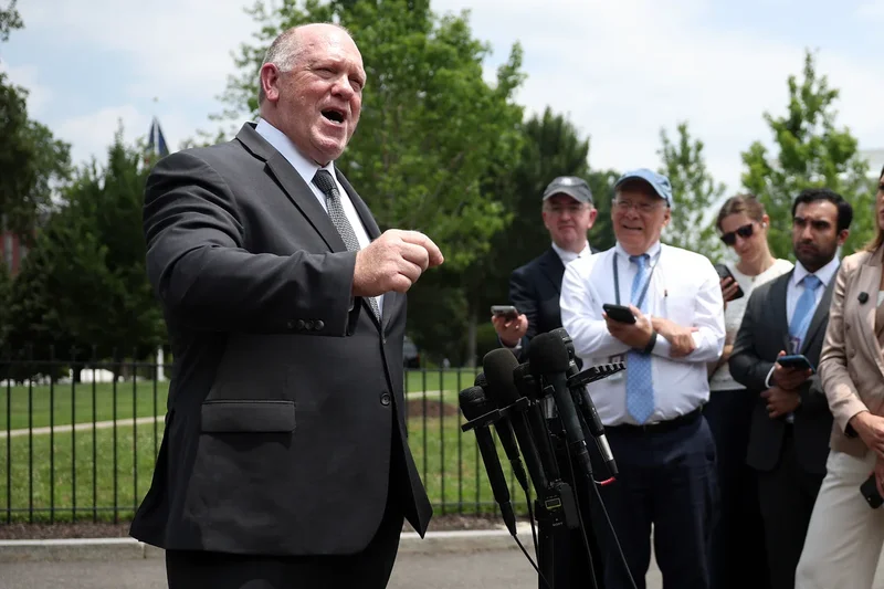 Trump’s border czar defends ICE’s new electric gloves as alternative to lethal force