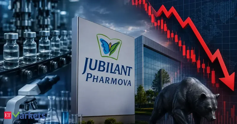 Jubilant Pharmova shares decline 6% after Q1 profits falls 45% YoY