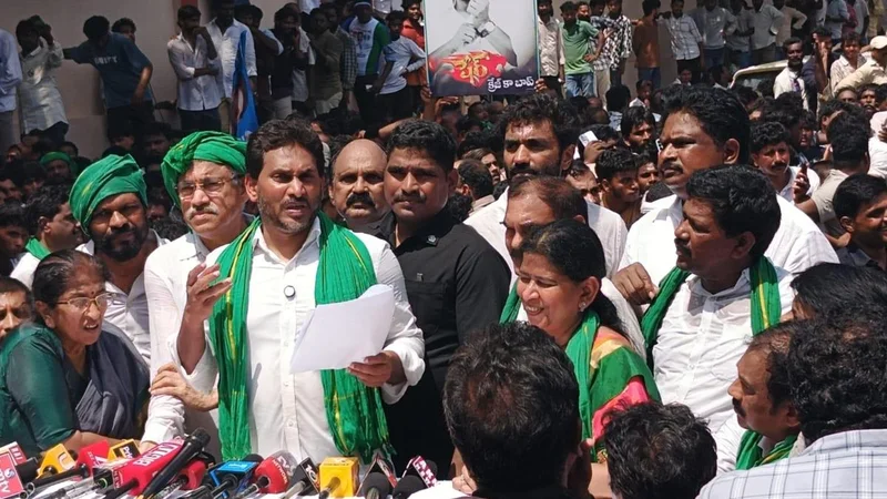Rope in AP Markfed to facilitate tobacco procurement, demands YSRCP chief Jagan