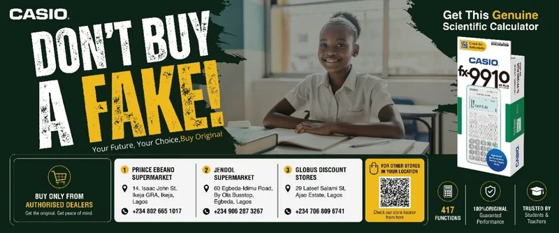 Protect your child’s future: Beware of counterfeit scientific calculators