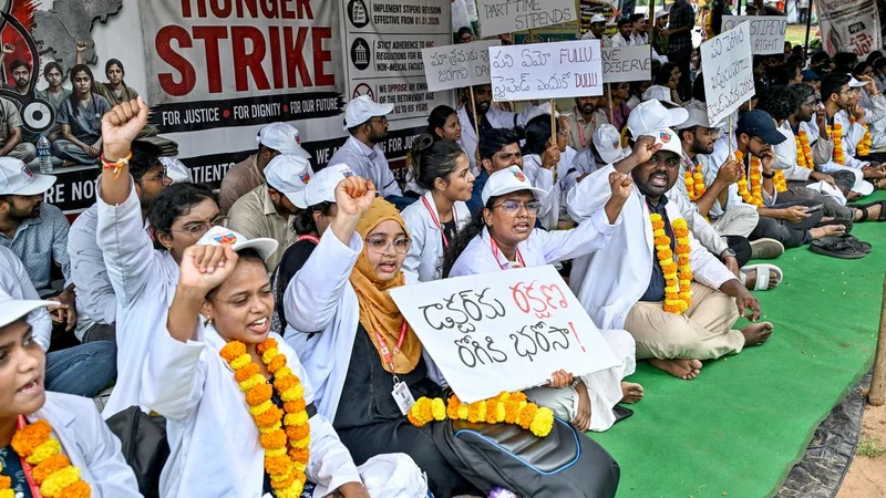 Junior doctors in A.P. to withdraw emergency services from Monday demanding stipend hike