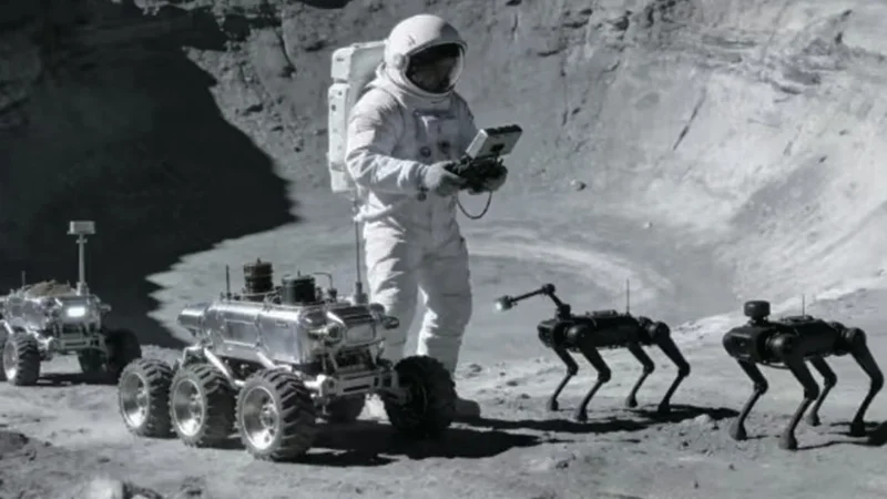 China’s lunar research station could be guarded by robot watchdogs, space scientists say