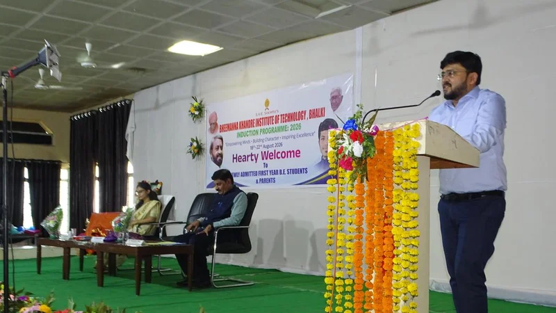 Bhalki Institute of Technology induction programme concludes with call to embrace learning and skills