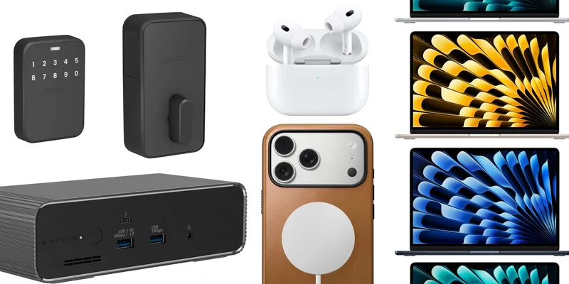 Deals: AirPods Pro 3, M5 MacBook Air $270 off, UWB smart lock, Thunderbolt 5 dock, Nomad cases from $17, more