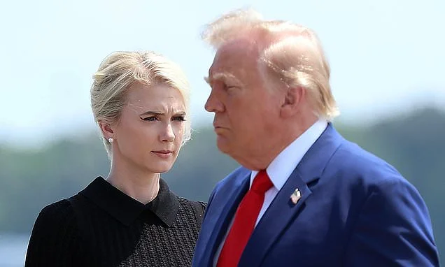 TOM LEONARD: What IS the truth about Trump and the blonde 'human printer' who's his most devoted aide?