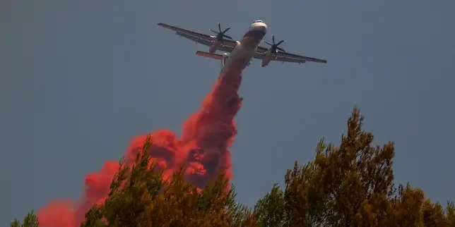 France wildfires stop spreading but still not under control