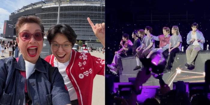 Lea Salonga, son Nic attend BTS’ Arirang concert in New Jersey