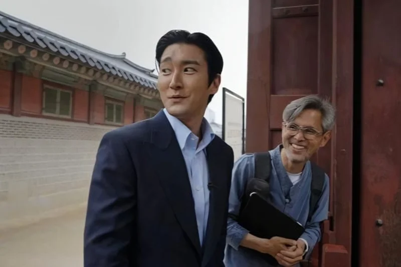 Choi Si-won stops tourist from smoking in front of Gyeongbok Palace