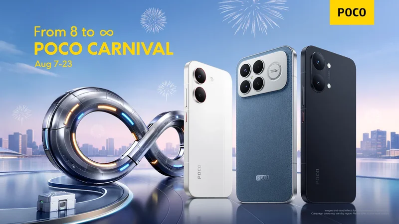 POCO Carnival 2026 marks 8 years with big discounts across its phone lineup