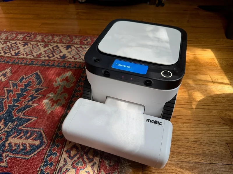You can now just point at a mess and this robot vacuum will suck it up