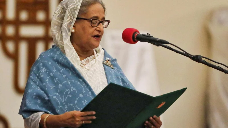 Government has no role; event being organised by ‘private media entity’: MEA on Sheikh Hasina’s press event
