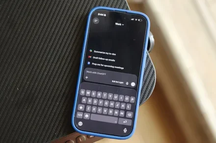 ChatGPT for iPhone now lets users grab recent photos with a long press