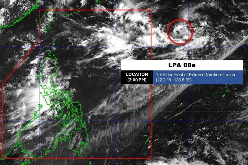 LPA east of Luzon has 'high chance' of developing into tropical depression — PAGASA