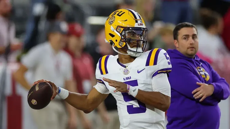 Jayden Daniels tells LSU to keep his name out of its mouth in wild No. 5 jersey feud involving NIL