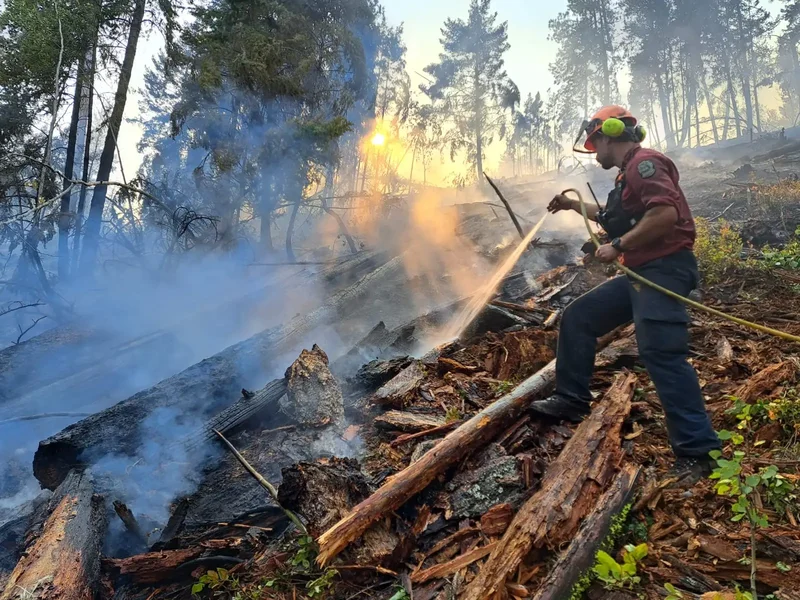 All evacuation orders downgraded for Quilpituk Creek wildfire, residents return home