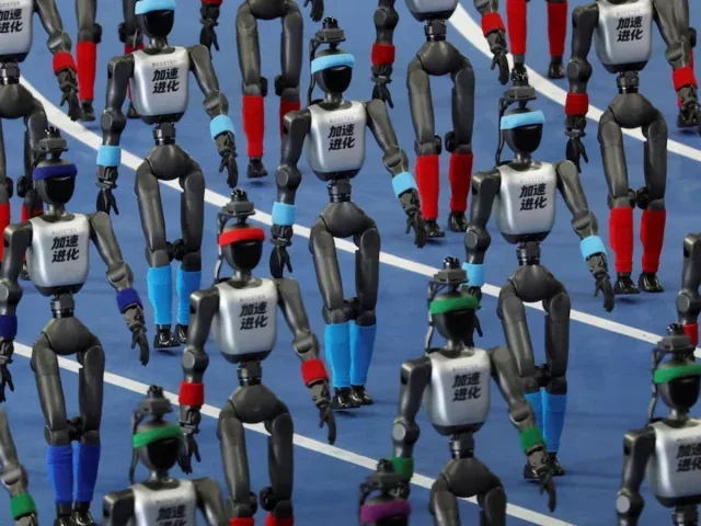 Robots can outrun humans, but can they plug in a cable?